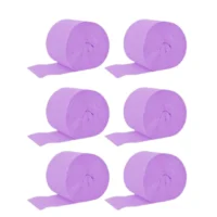 Feston fino morado claro 6pcs 2.5cmx10m
