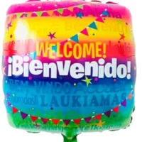 Globo Bienvenido, 45 cms