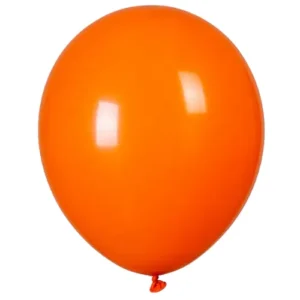 Globos Látex Naranjo 23cm x 25 Piezas