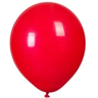 Globos Latex lisos Rojos  R9 50 piezas