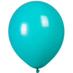 Globos Latex lisos Turquesa R9 50 piezas