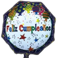 Globo Feliz cumpleaños, 45 cms