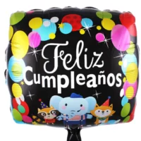 Globo Feliz Cumpleaños, 45 cms