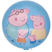 Globo Peppa Pig y familia, 45 cms