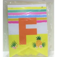 Guirnalda "Feliz Cumpleaños" Piña