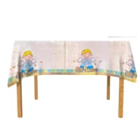 Mantel bautizo celeste