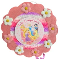 Piñata redonda de Princesas