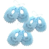 Recuerdo Mi Bautizo Celeste 6 Unidades