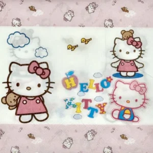 Servilletas Hello Kitty, 16 Piezas