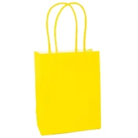 Bolsa Kraft Amarilla