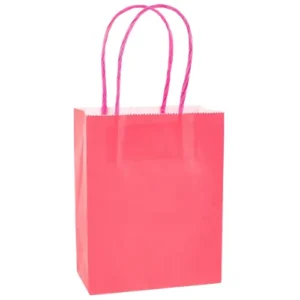 Bolsa Kraft Fucsia