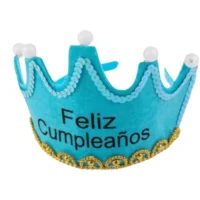 Corona Led Feliz Cumpleaños Celeste