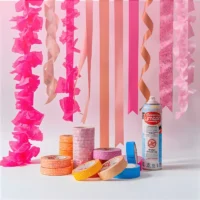 Festón-Serpentina-Cinta decorativa