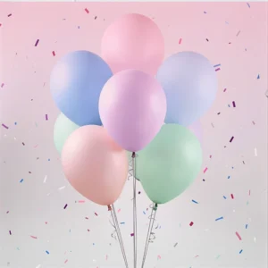 Globos Pastel